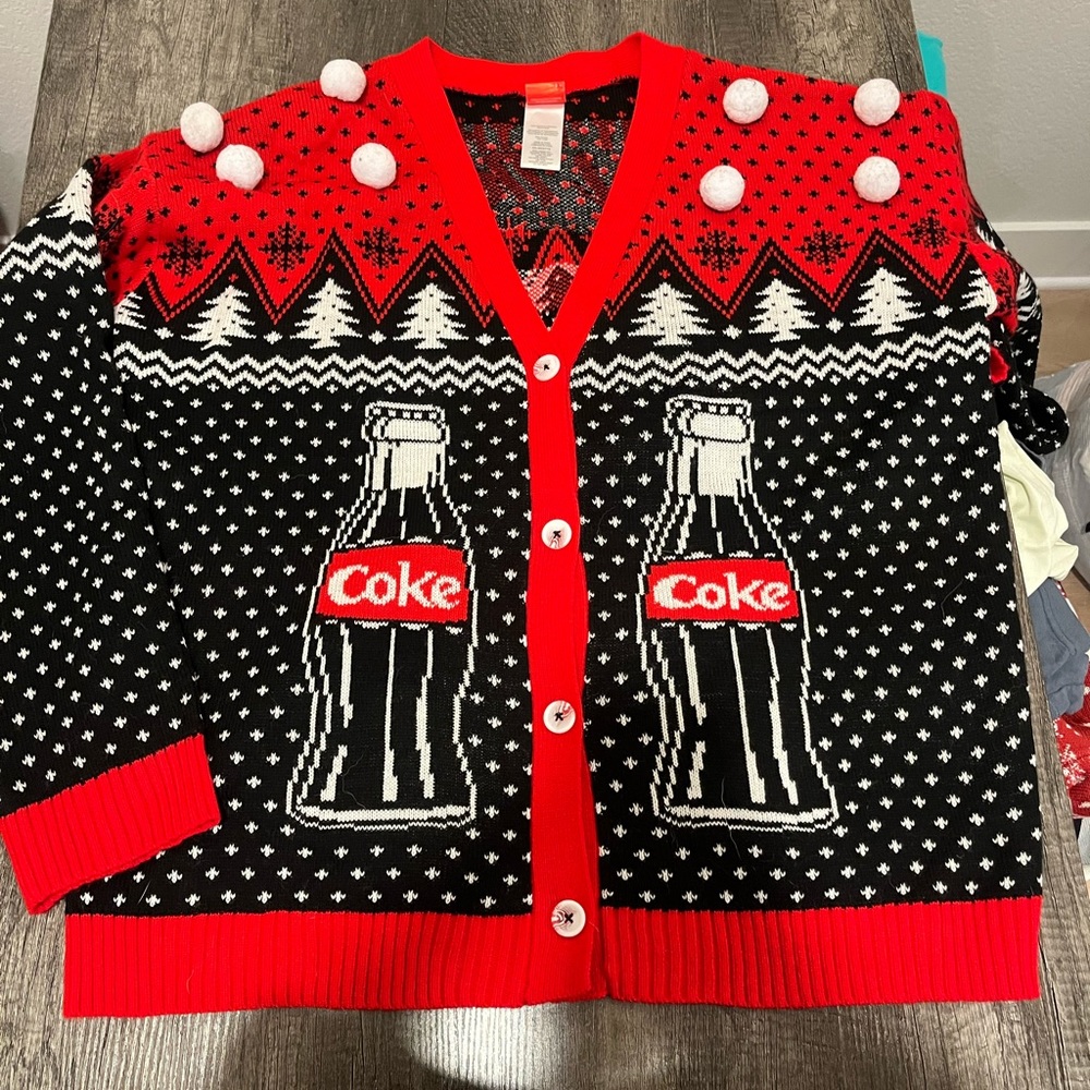 Coca Cola Christmas sweater